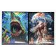 3.5G Psychedelic Shark Art Weed Packaging Box